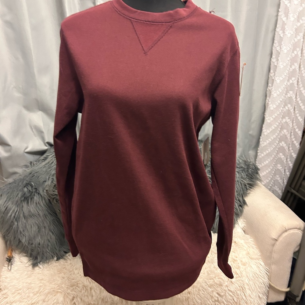 10 2/$15 Sun River Top Base Layer thermal Underwear  Long Sleeve Med NWT 18